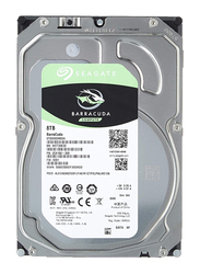 Seagate Barracuda 8TB SATA 6GB/s 256MB Cache 3.5-inch Internal Hard Drive, Black/Silver