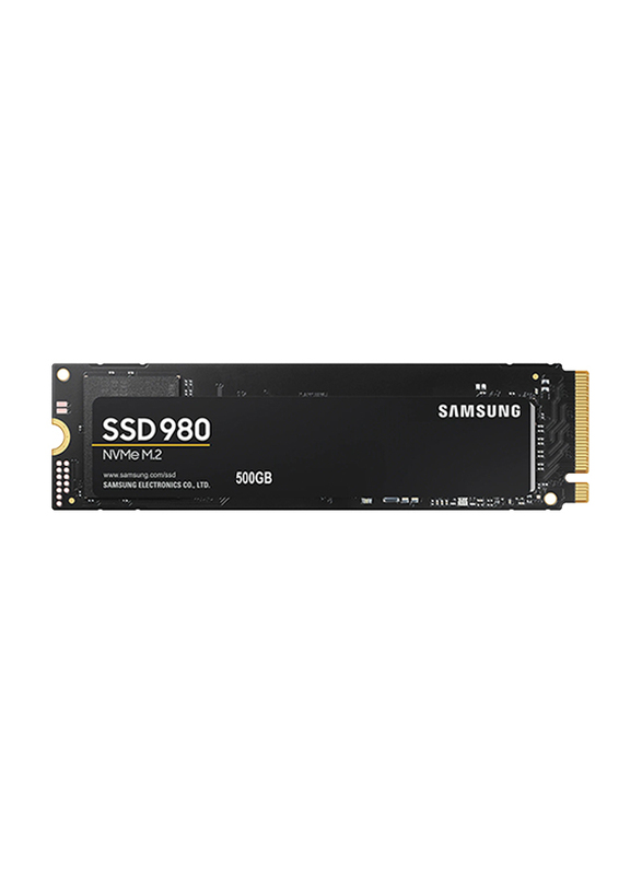 Samsung 980 500GB Basic PCIe 3.0 NVMe M.2 Internal Solid State Drive, Black