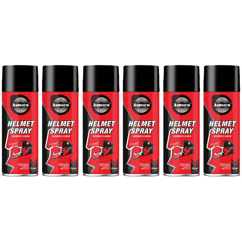 

Asmaco Helmet Spray Interior Spray - 250 Ml - Set of 06