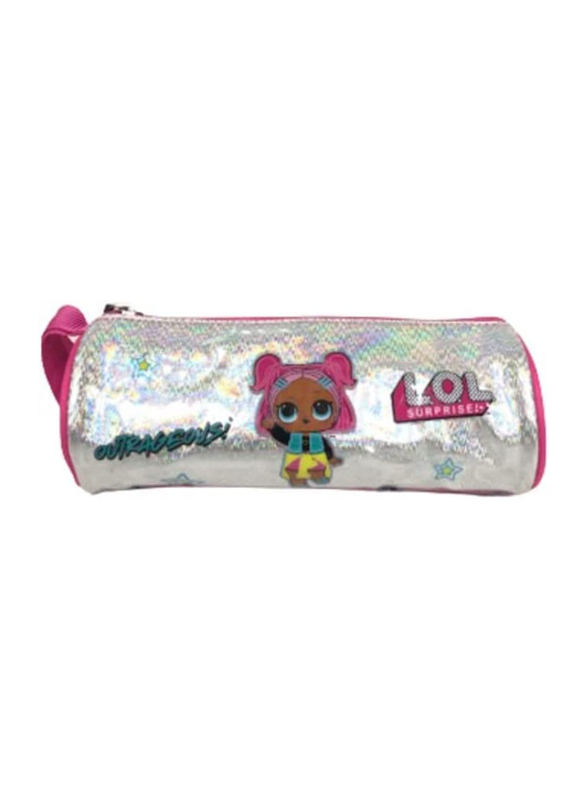 LOL Surprise Outrageous School Pencil Bag for Kids, Multicolour