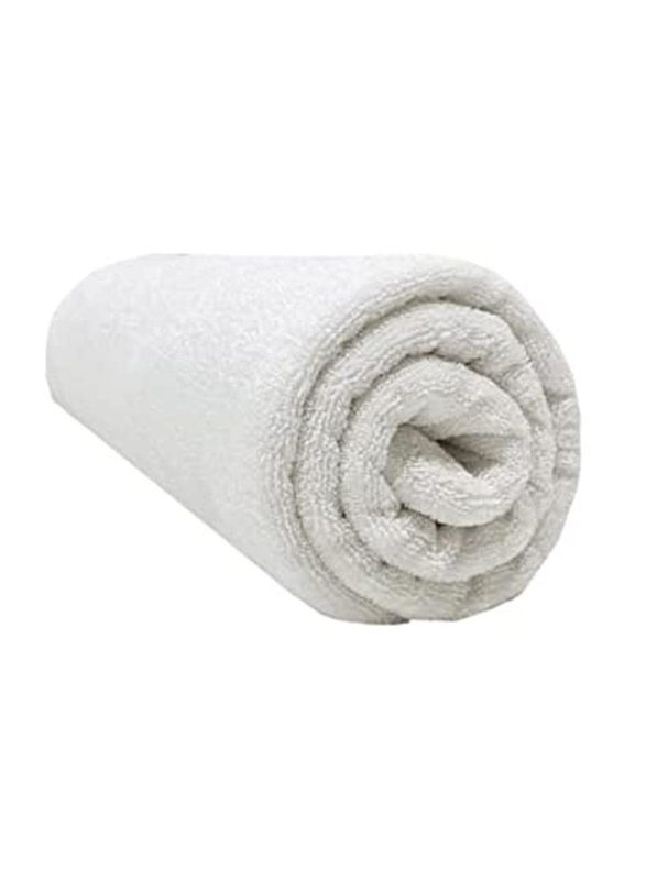 BYFT Iris Hand towel 50x80cm - White - 100% Cotton - Pack of 2