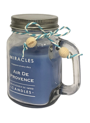 BYFT Home Fragrances Jar Candles for Relaxation with Air De Provence Scent, 2 x 180g, Blue