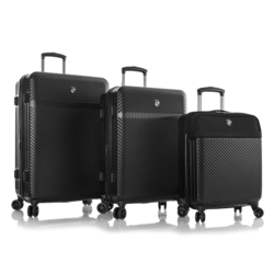 Heys Charge A Weigh 2.0 -76 Cm (Charcoal) Hard Case Trolley Bag (Polycarbonate) with Dual 360° Spinner Wheels Set of 1 pc