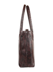 Mounthood Aradia Leather Hand/Shoulder Bag for Women, Brown