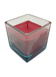 BYFT Square Jar Candle Strawberry Scent