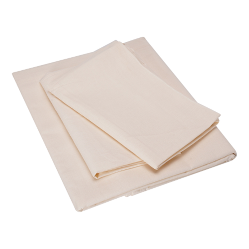 

BYFT Home Design King Flat Sheet 240 x 260 Cm 2 Pillow Cover 50 x 80 Cm Printed Ivoire 100% Cotton Set of 3