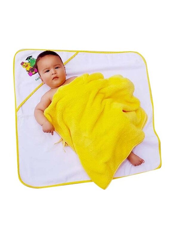 

Freds Swim Academy Freddy & Gina Hooded Towel, Yellow