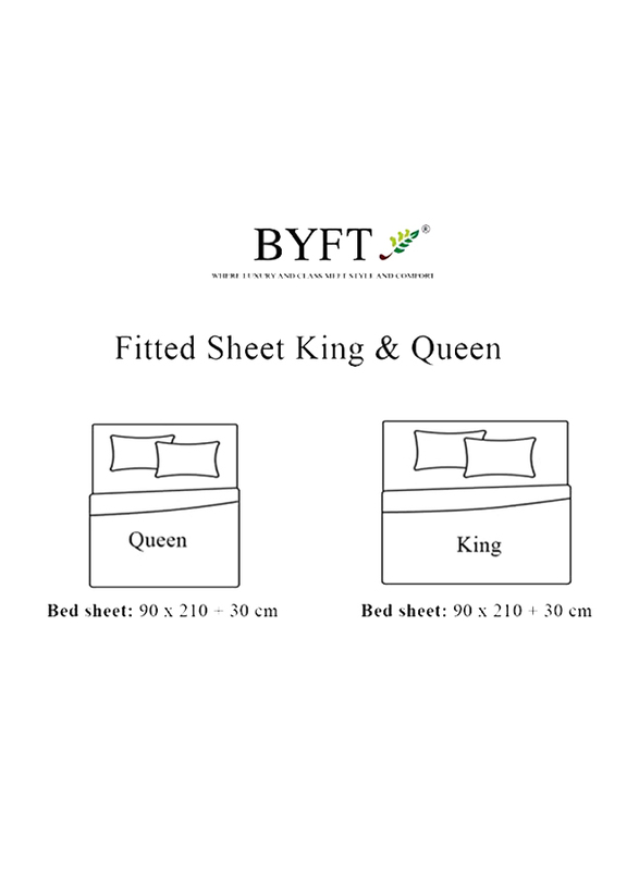 BYFT Tulip 100% Cotton Satin Stripe Fitted Bed Sheet, 300 Tc, 1cm, 180 x 210 + 30cm, King, Dark Brown