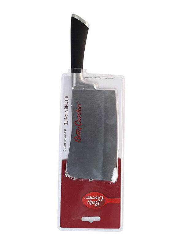 

Betty Crocker 3.5-inch Stainless Steel Kitchen Knife, Black