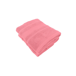 BYFT Home Castle (Pink) Premium Hand Towel  (50 x 90 Cm - Set of 2) 100% Cotton Highly Absorbent, High Quality Bath linen with Diamond Dobby 550 Gsm