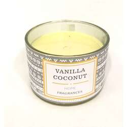 CANDLEX CANDLE JAR Vanilla Coconut Multicolor WAX Jar