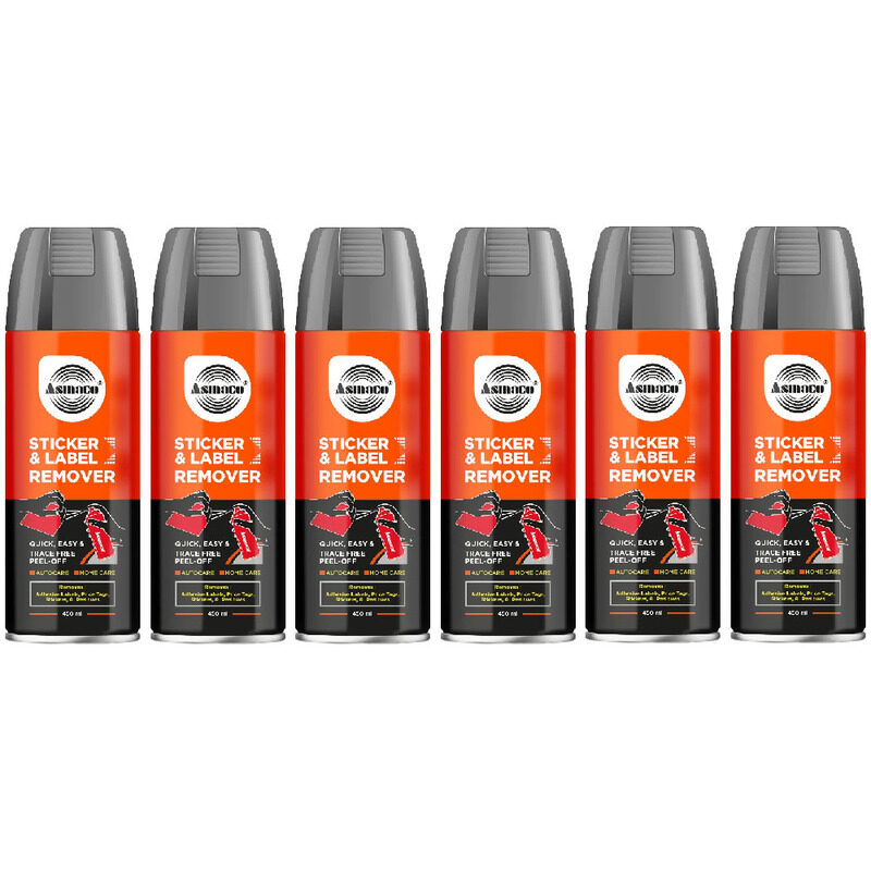 

Asmaco Sticker & Label Remover - 450 Ml - Set of 06