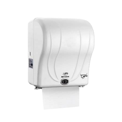 BYFT White Sensor Paper Dispenser Plastic Set of 1