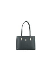 Jafferjees The Azalea Leather Satchel Handbag for Women, Grey