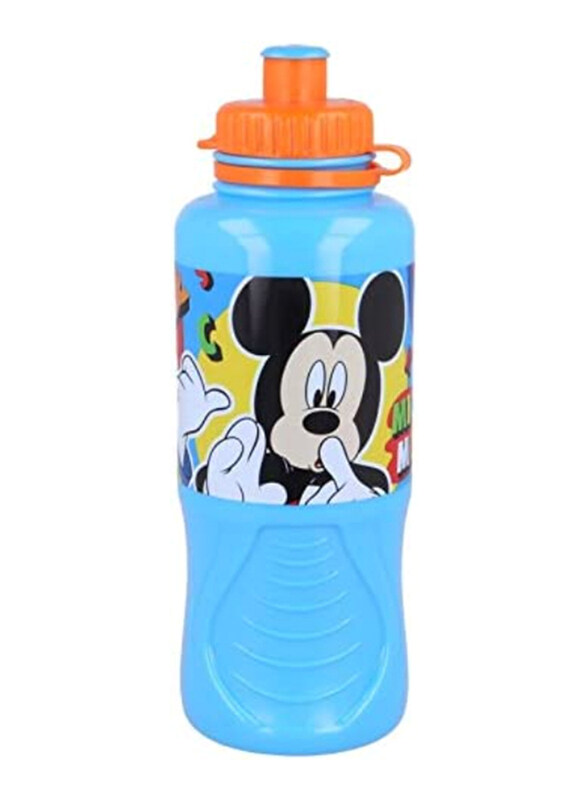

Disney 400ml Mickey Cool Summer Ergo Sport Water Bottle, Blue