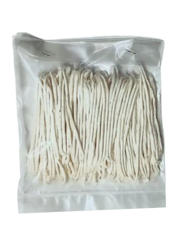

D Viswa Handmade Cotton Wicks Long Diya Batti, 200 Pieces, White