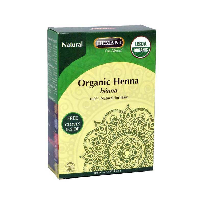 

Hemani Organic Henna For Hair 100g - Natural