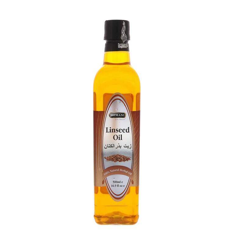 

Hemani Herbal Oil Linseed 500ml