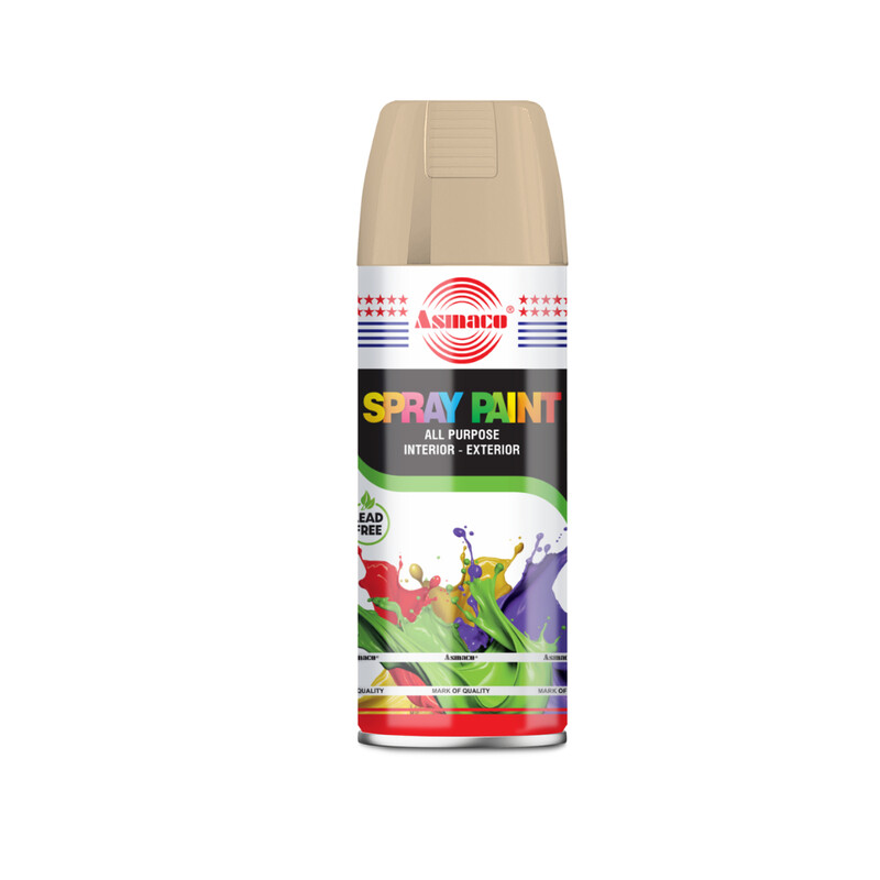 

Asmaco Spray Paint - Beige - 400 Ml - Set of 01