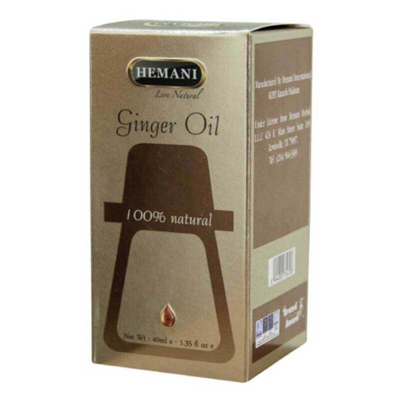 

Hemani Herbal Oil Ginger 40ml