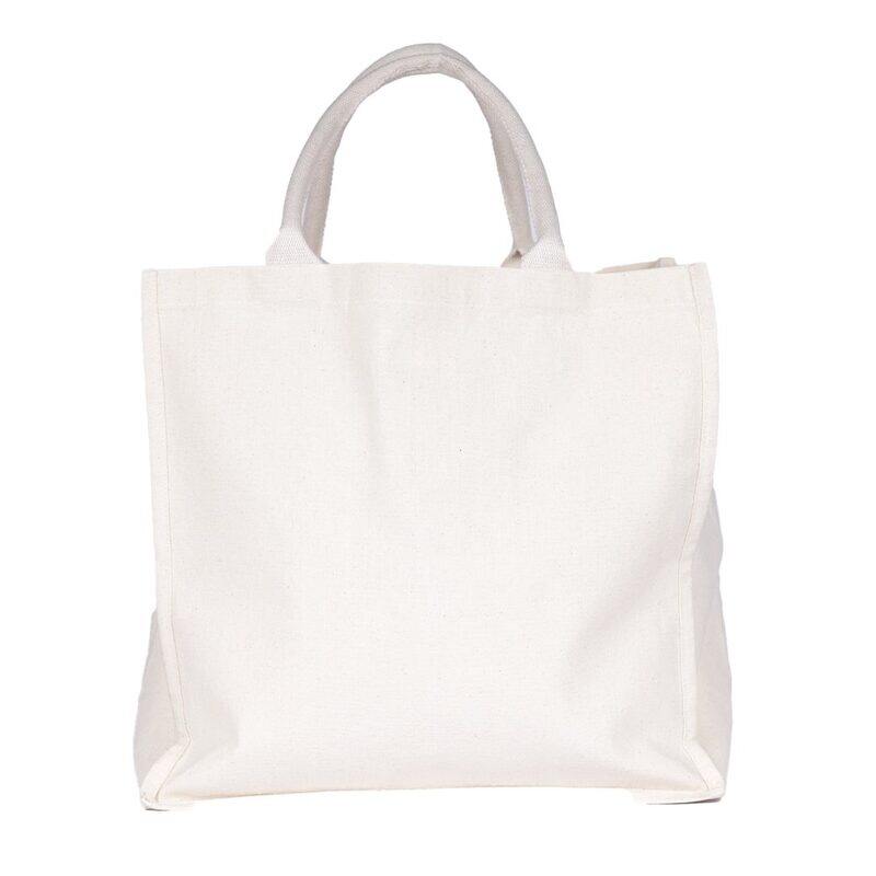 BYFT Laminated Natural Canvas Bag (Hello Beautiful)