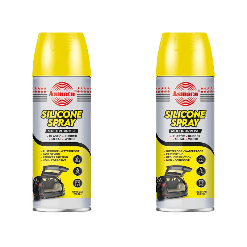 

Asmaco Silicone Spray - 400 Ml - Set of 02