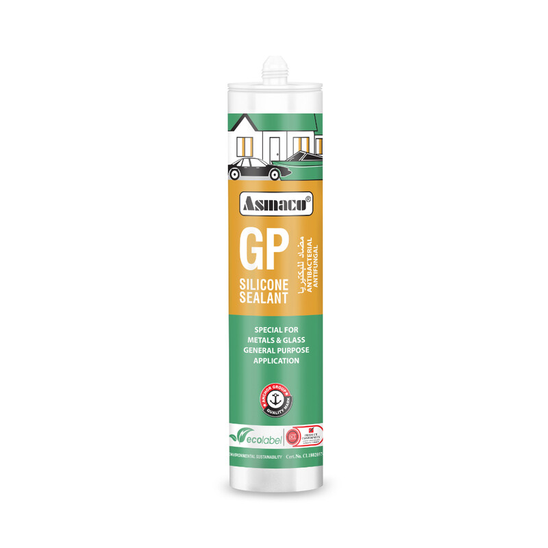

Asmaco Gp Silicone Sealant - White - 280 Ml - Set of 01