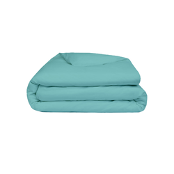 BYFT Orchard Exclusive (Sea Green) Single Size Flat Sheet, Duvet Cover and Pillow case Set (Set of 4 pcs) 100% Cotton Soft and Luxurious Hotel Quality Bed linen -180 TC