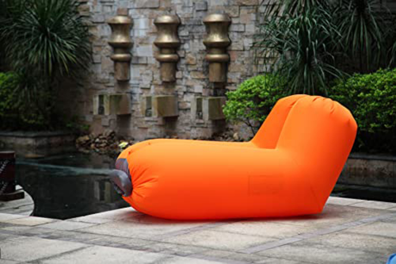 Paradiso Large Armchair Lazy Sleeping Bag, Orange