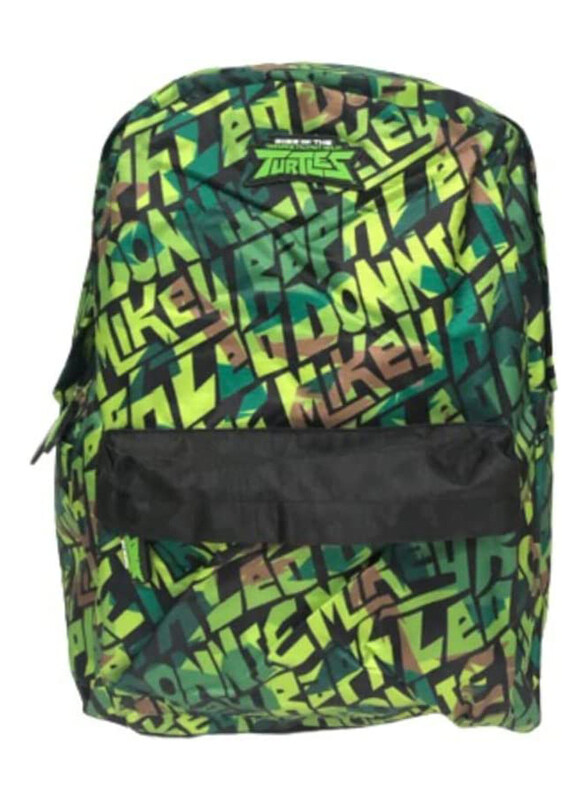 

Nickelodeon 16-inch Ninja Turtle Club School Backpack for Kids, Multicolour