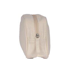 BYFT Natural Cotton Cosmetic Purse With Side Piping