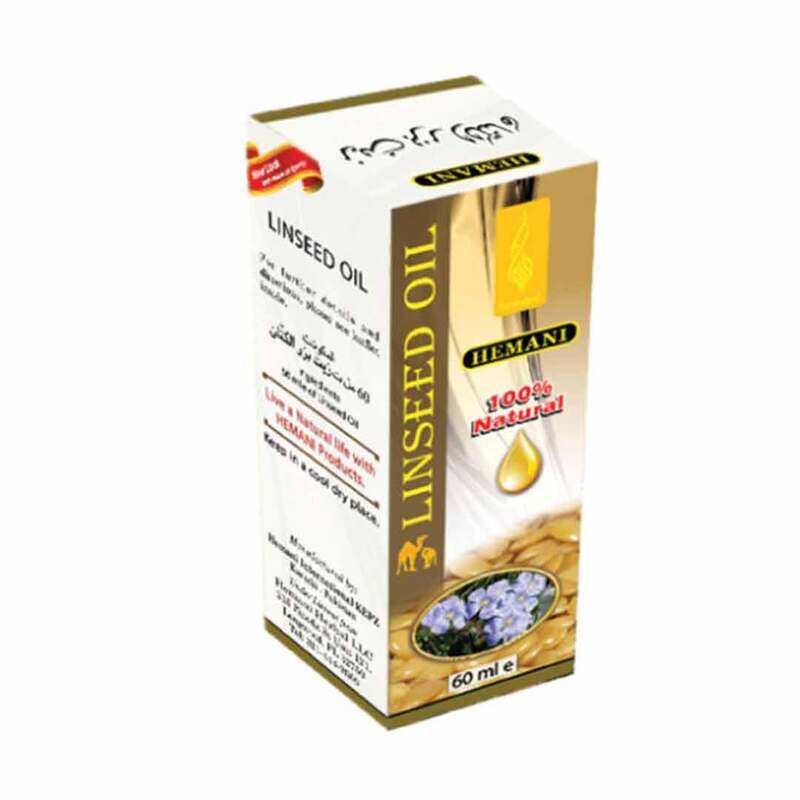 

Hemani Herbal Oil Linseed 60ml