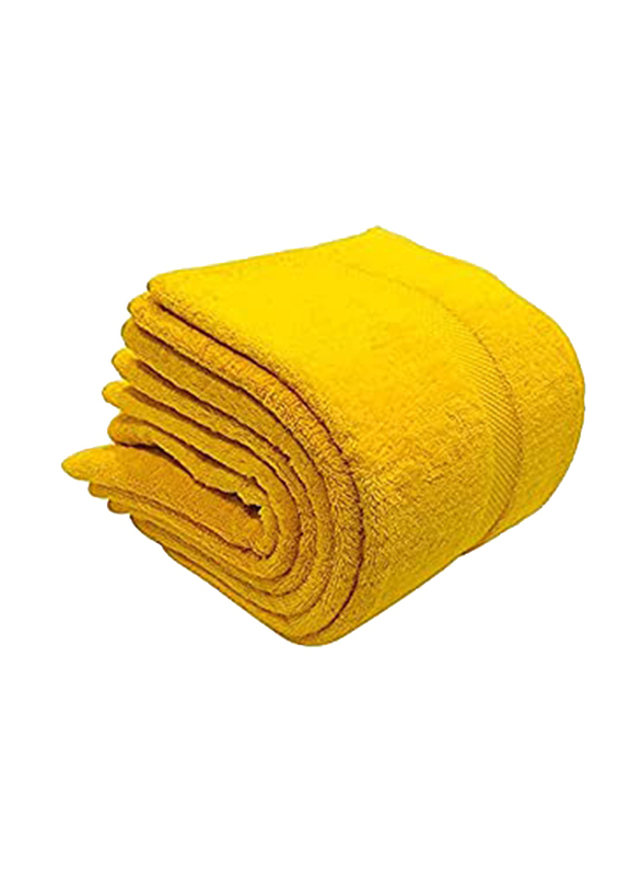 BYFT Gardenia 100% Cotton Hand Towel Set, 6 Piece, Yellow