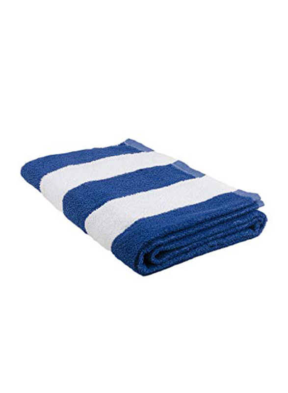 BYFT Petunia Pool Towel, Blue/White