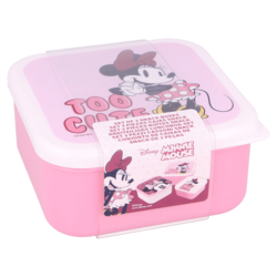 Disney 3 Pcs Nesting Snack Boxes Set Minnie Stay Cool