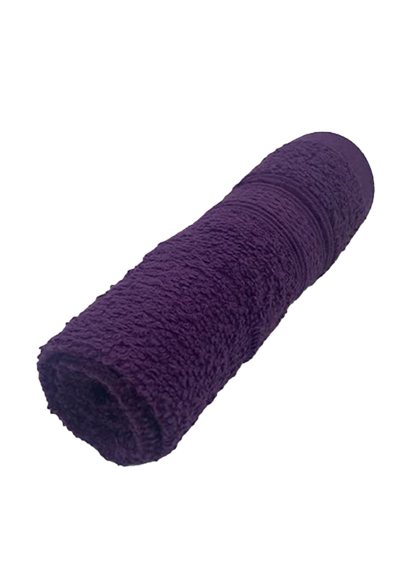 BYFT Daffodil 100% Cotton Washcloth, 30 x 30cm, Purple