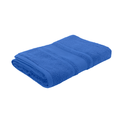 BYFT Home Castle (Blue) Premium Bath Sheet  (90 x 180 Cm - Set of 1) 100% Cotton Highly Absorbent, High Quality Bath linen with Diamond Dobby 550 Gsm