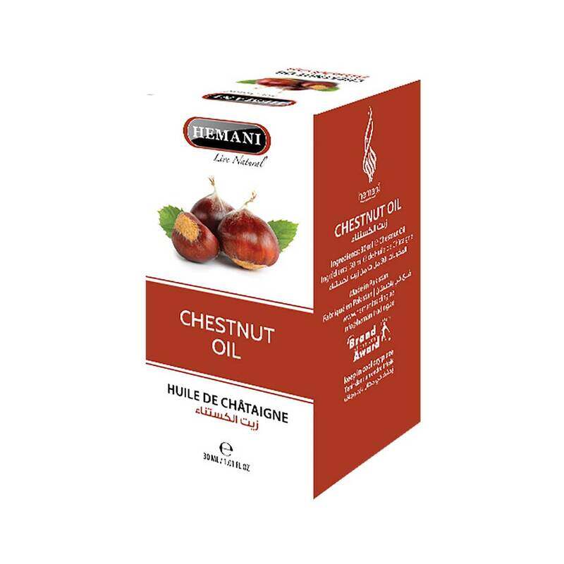 

Hemani Herbal Oil Chestnut 30ml