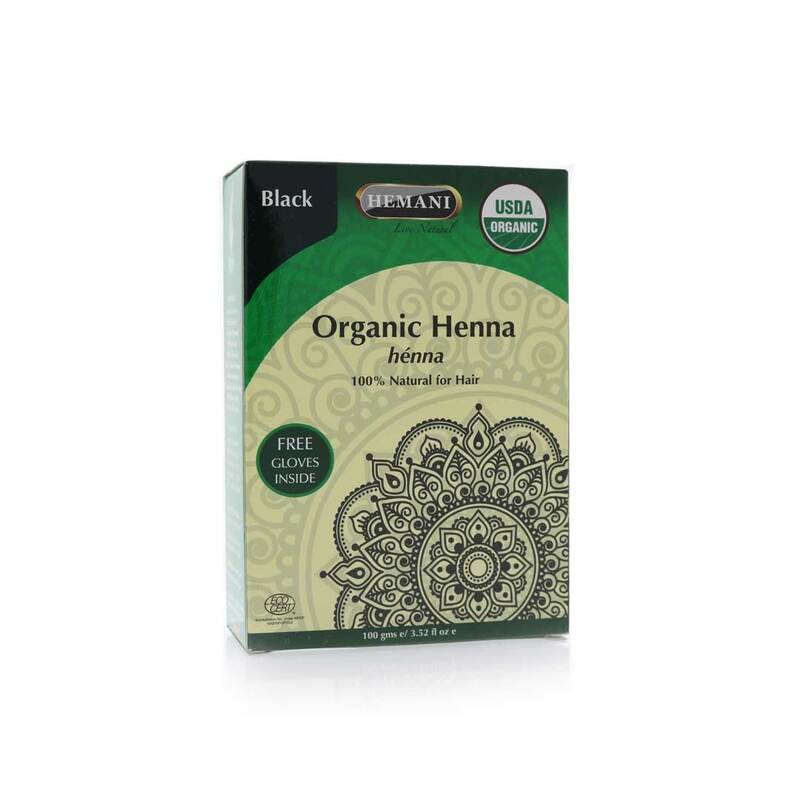 Hemani Organic Henna for Hair 100g - Black