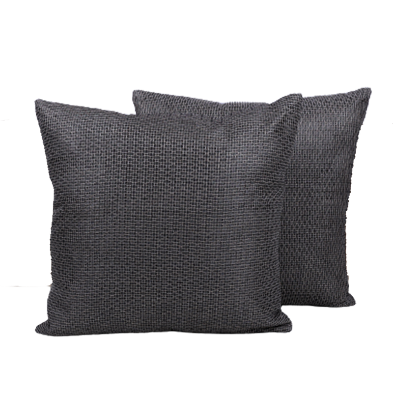 BYFT Adelina Grey 16 x 16 Inch Decorative Cushion & Cushion Cover Set of 2