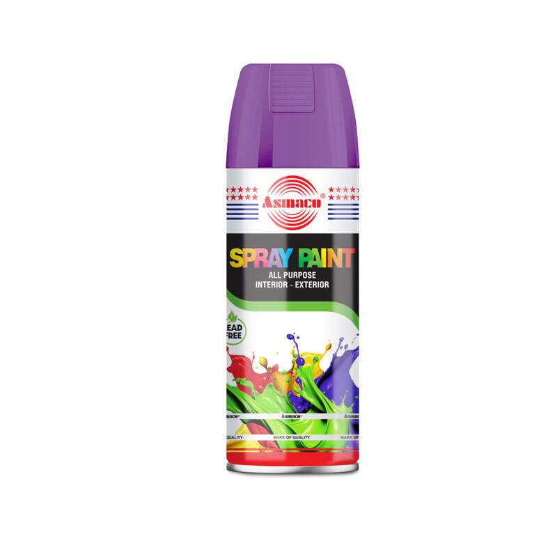 

Asmaco Spray Paint - Violet - 400 Ml - Set of 01