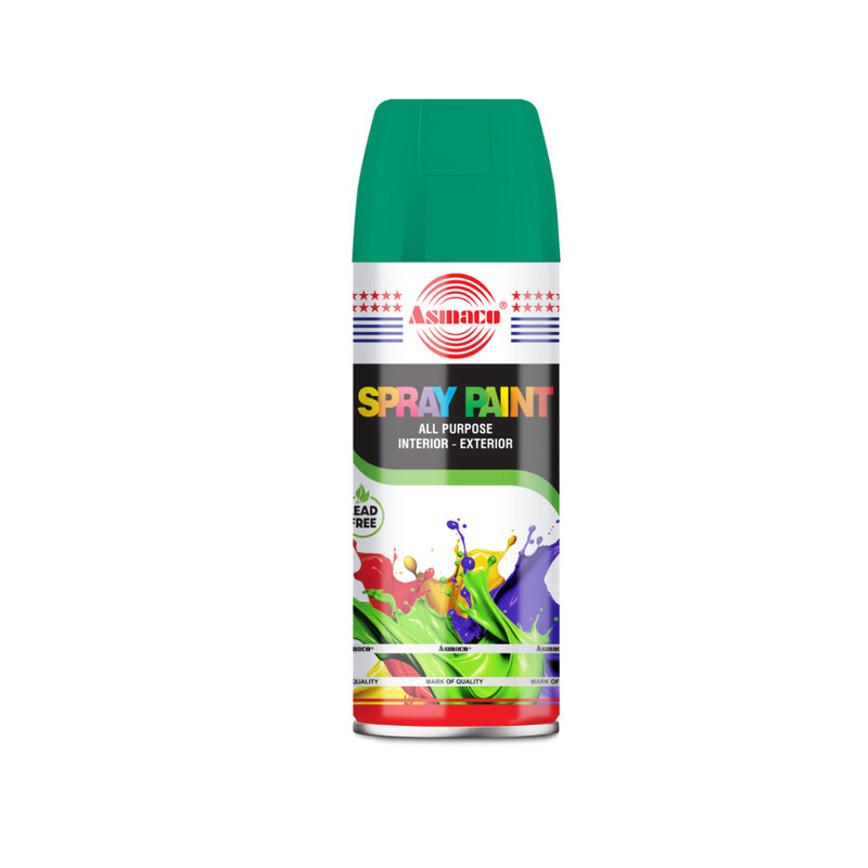 

Asmaco Spray Paint - Olive Green - 400 Ml - Set of 01
