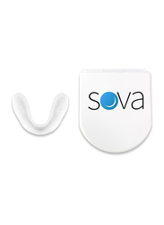 Sova 2.0mm 3D Custom-Fit Dental Night Mouth Guard with Case, White