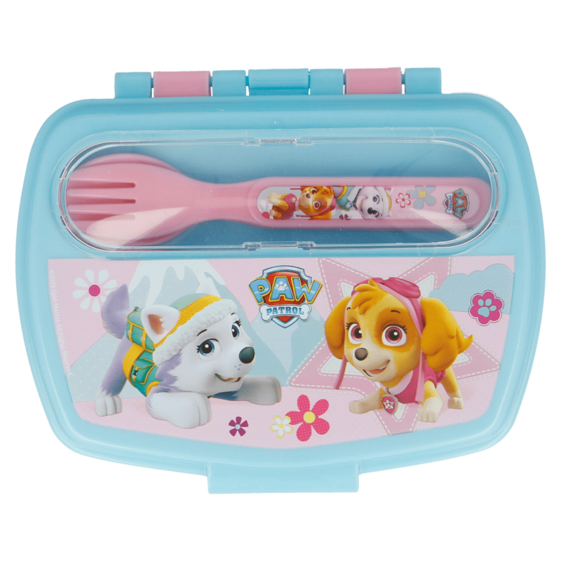 

Disney Sandwich Box With Cutlery Paw Patrol Girl