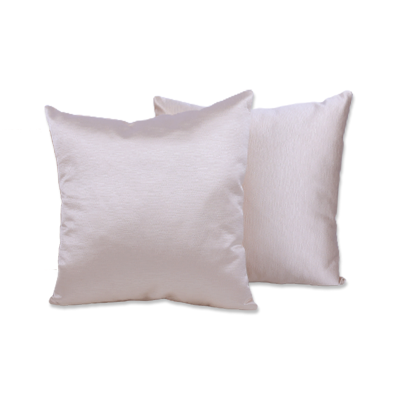 BYFT Plain Coral Pink 16 x 16 Inch Decorative Cushion Cover Set of 2