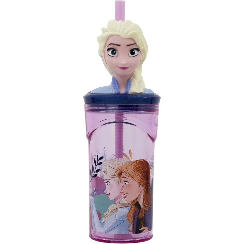 DISNEY 3D FIGURINE TUMBLER 360 ML FROZEN TRUST THE JOURNEY