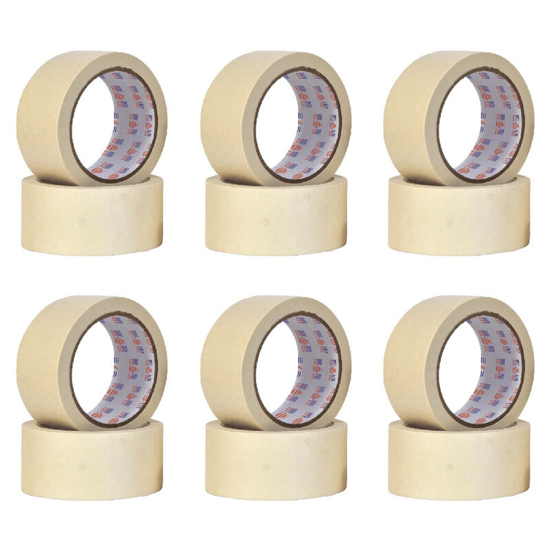 

Asmaco Masking Tape Normal Grade - White - 48 Mm x 30 Yards - Set of 06
