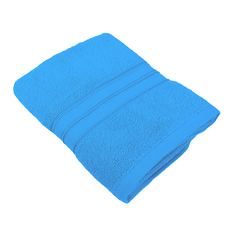 BYFT Home Trendy (Blue) Premium Hand Towel  (50 x 90 Cm - Set of 1) 100% Cotton Highly Absorbent, High Quality Bath linen with Striped Dobby 550 Gsm