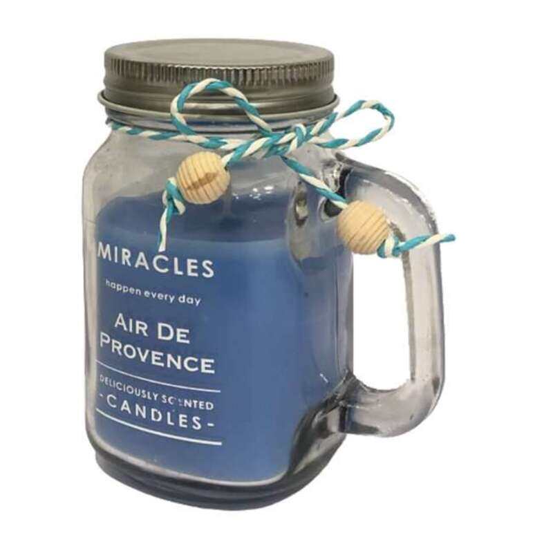 

BYFT CANDLEX CANDLE JAR Air De Provence Multicolor WAX Mason Jar