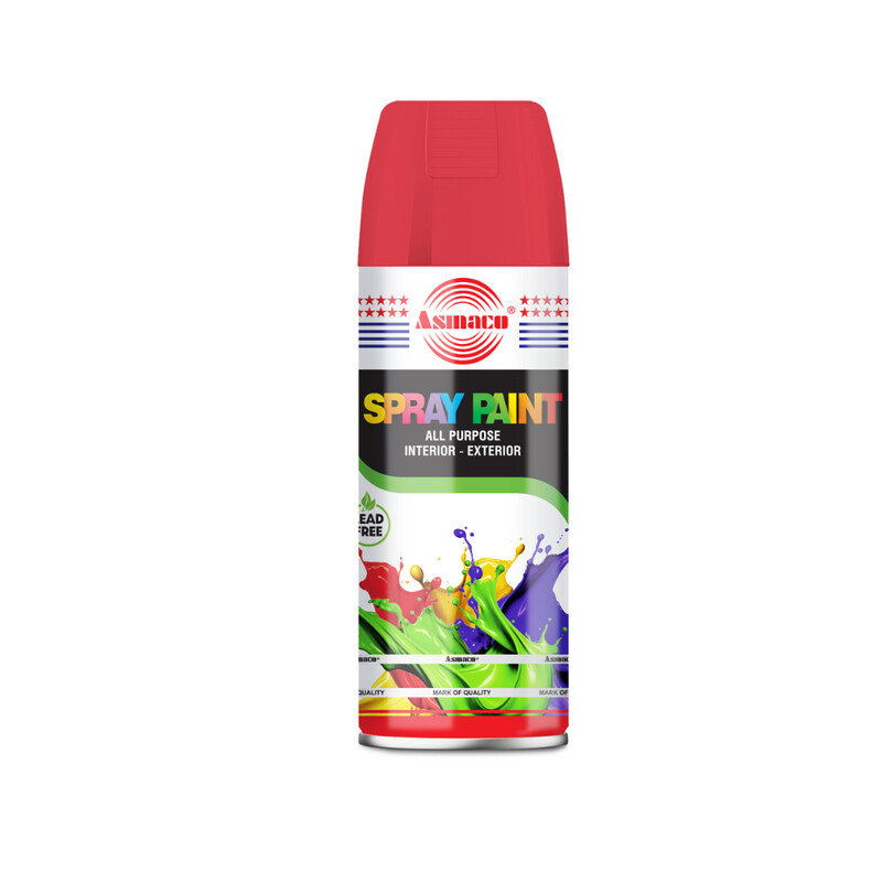 

Asmaco Spray Paint - Red - 400 Ml - Set of 01